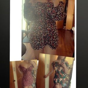 3 cute floral dresses